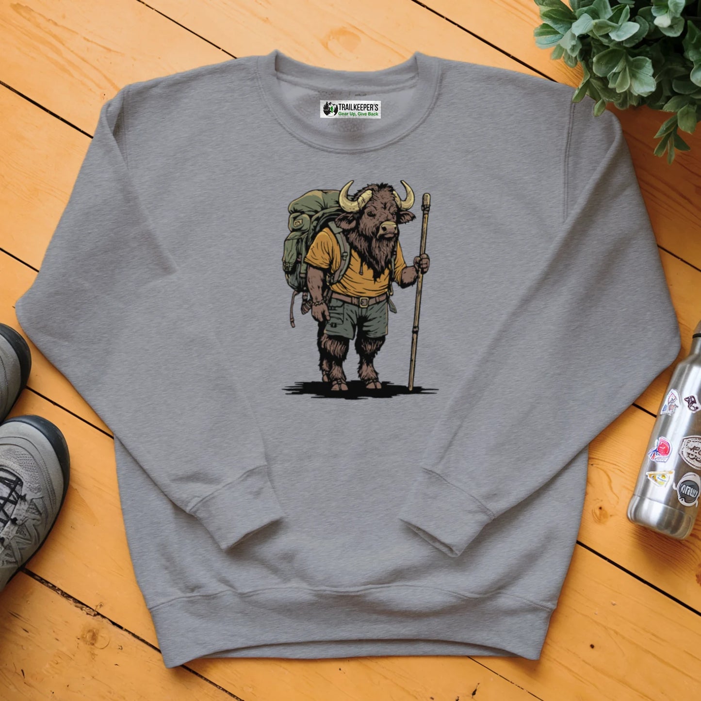 Water Buffalo Backpacker Sweatshirt