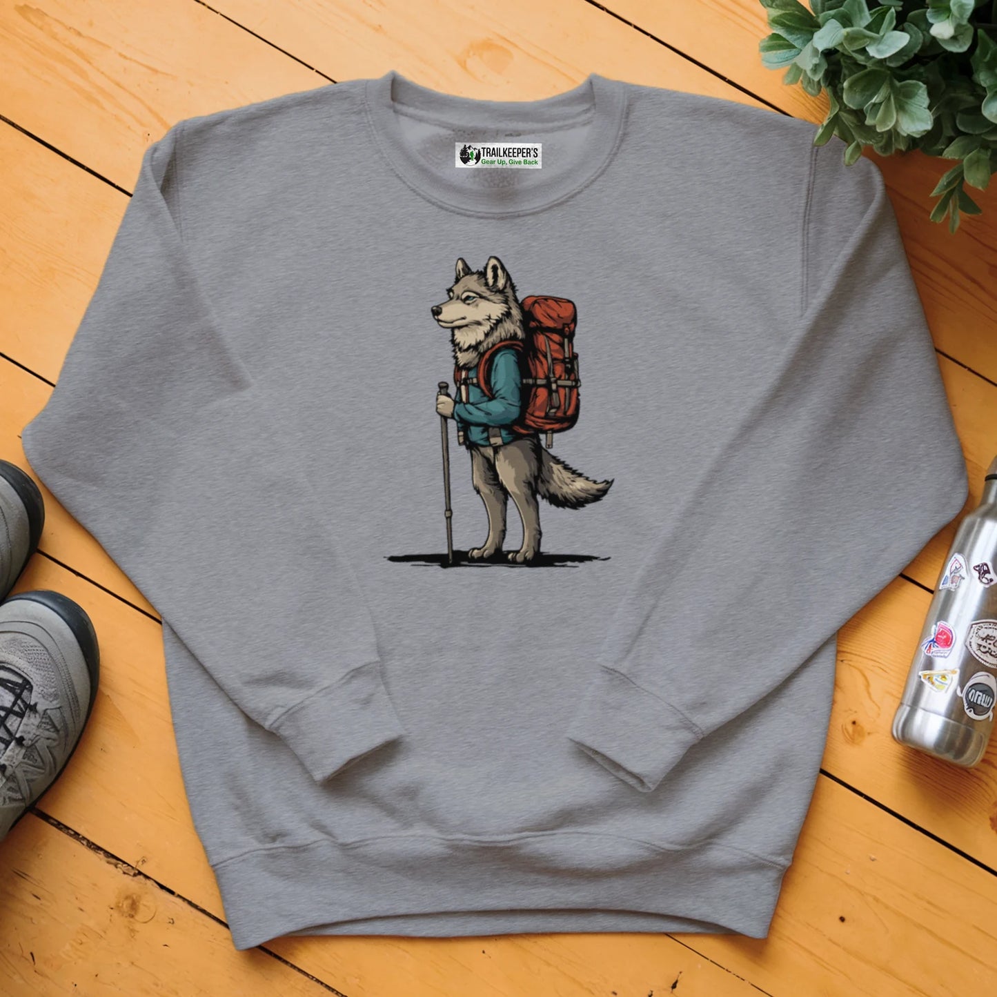 Wolf Backpacker Sweatshirt