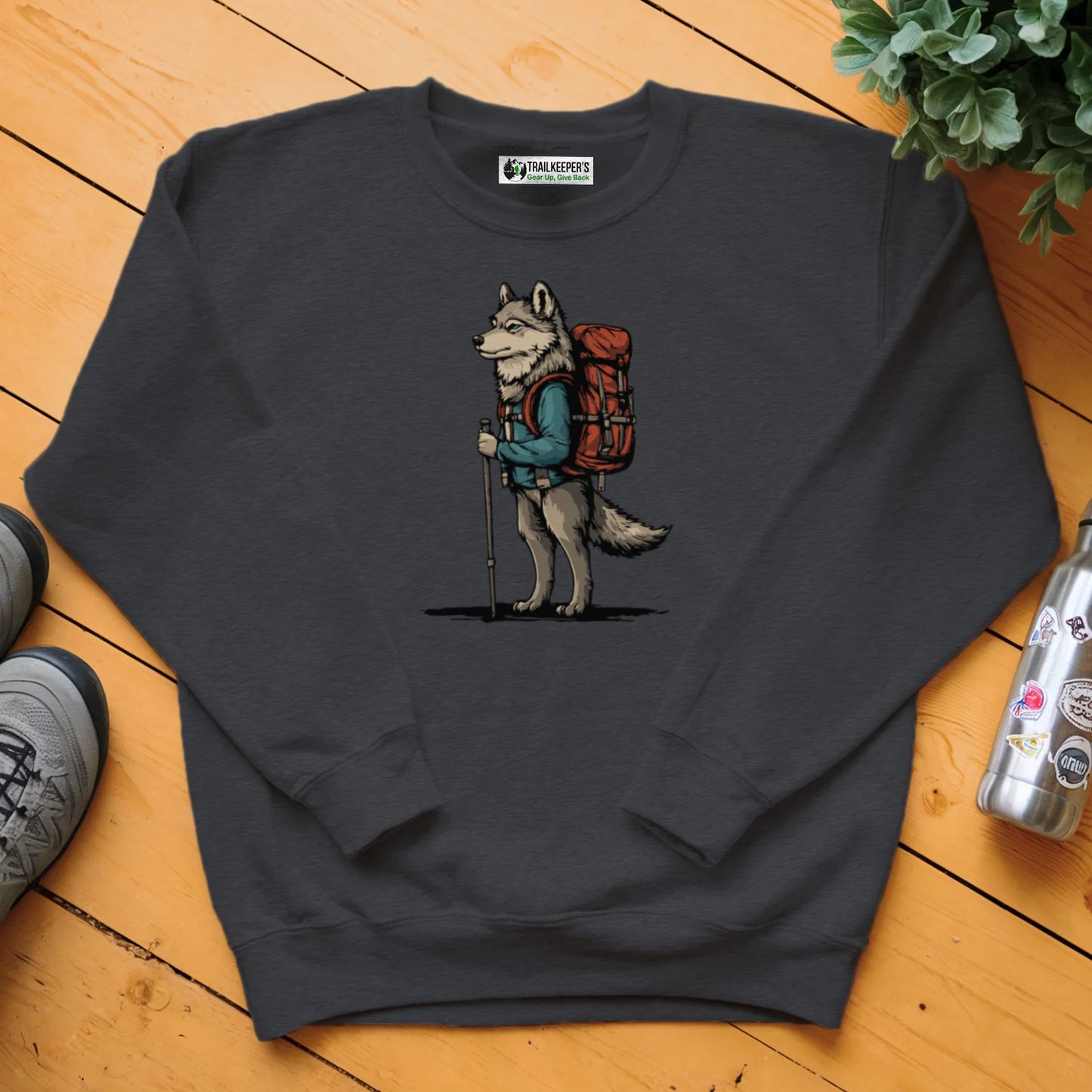 Wolf Backpacker Sweatshirt