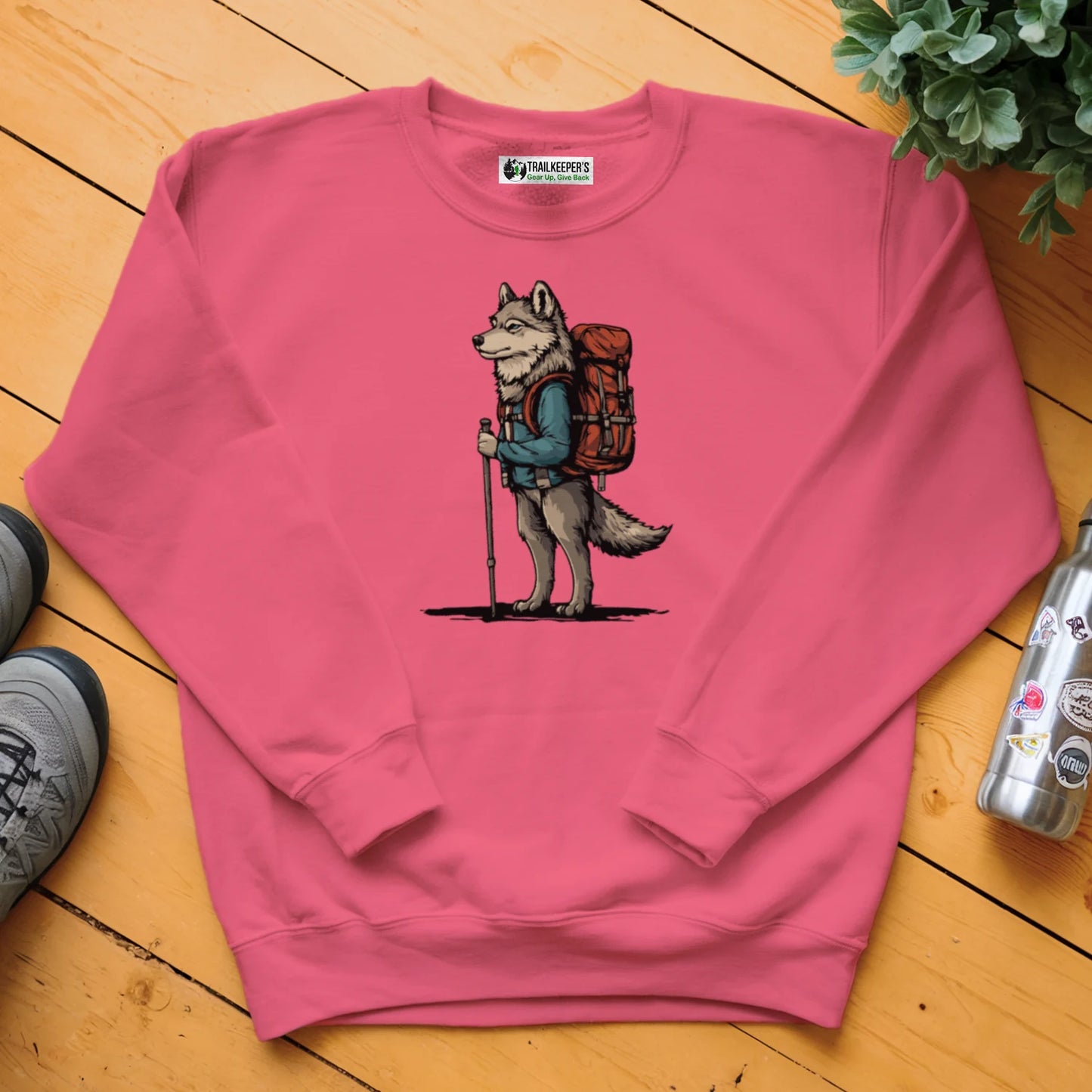 Wolf Backpacker Sweatshirt
