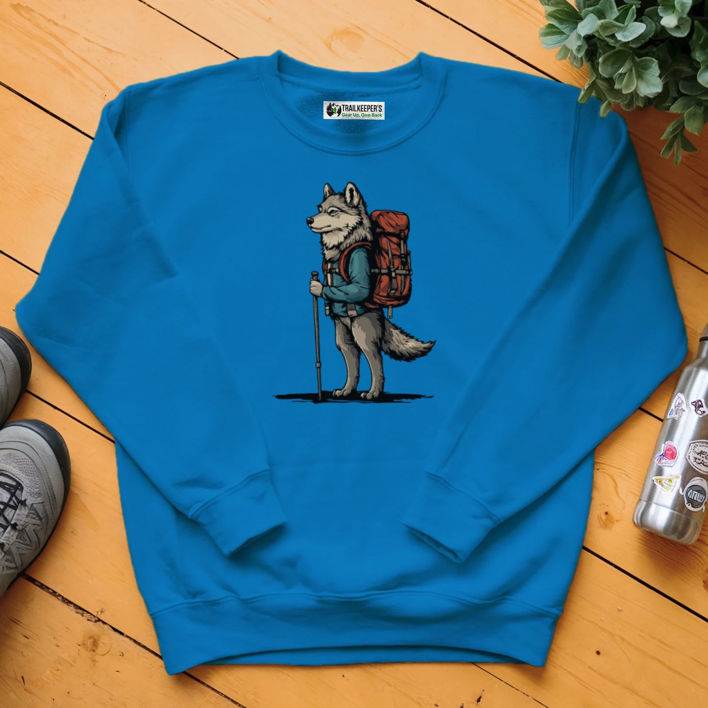 Wolf Backpacker Sweatshirt