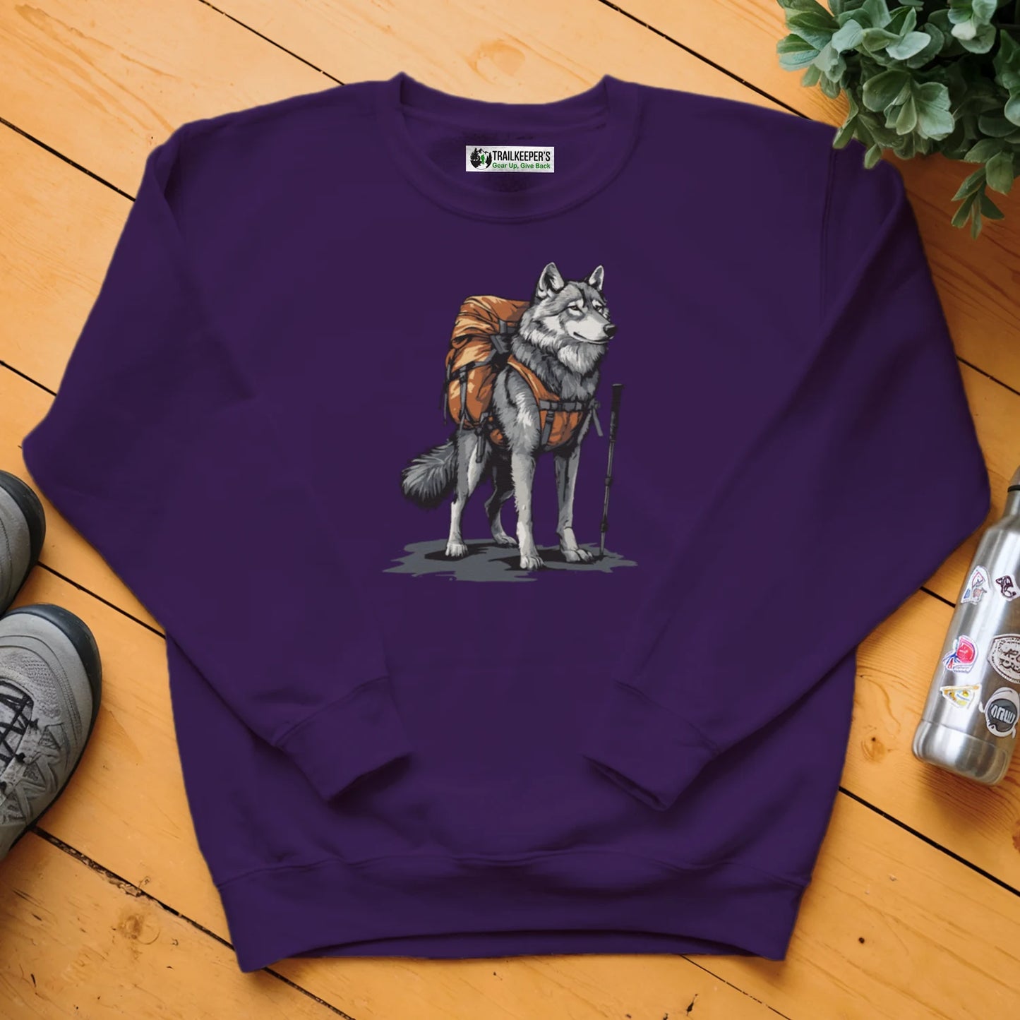 Wolf Backpacker Sweatshirt