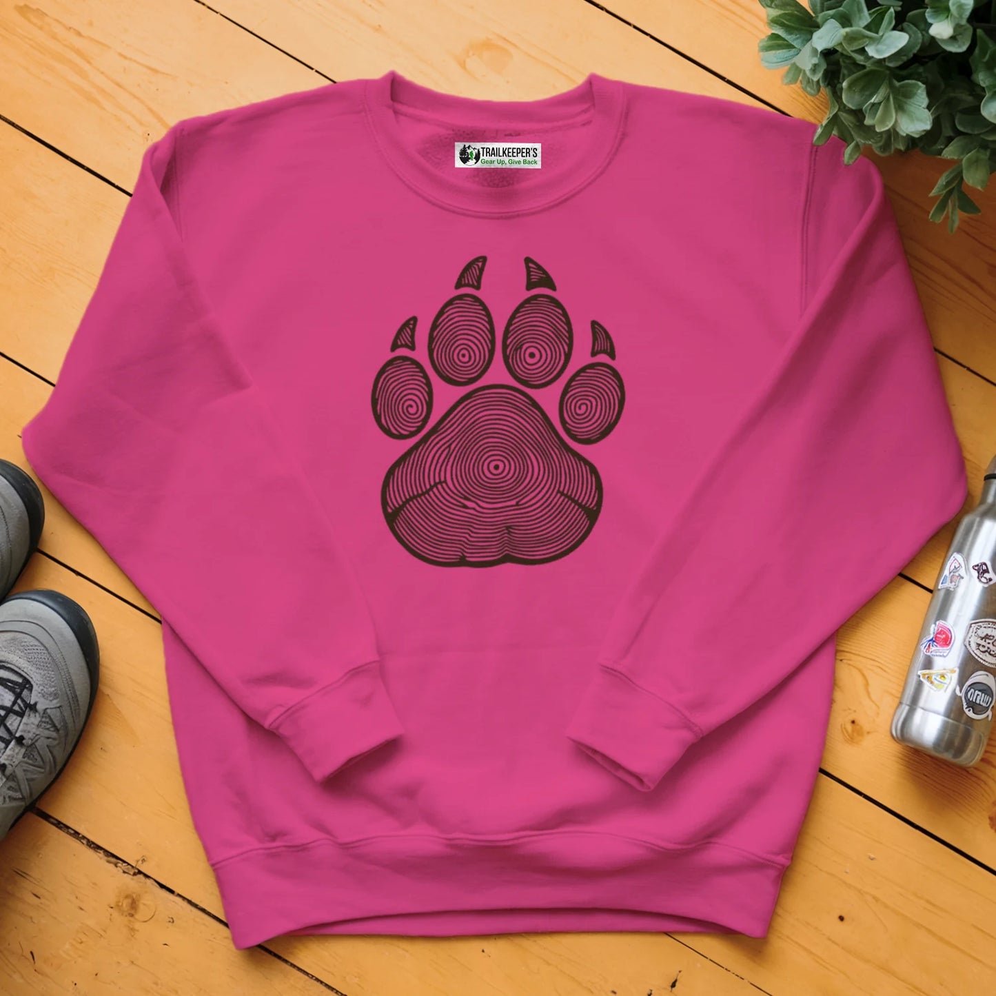 Wolf Paw Tree Rings Sweatshirt