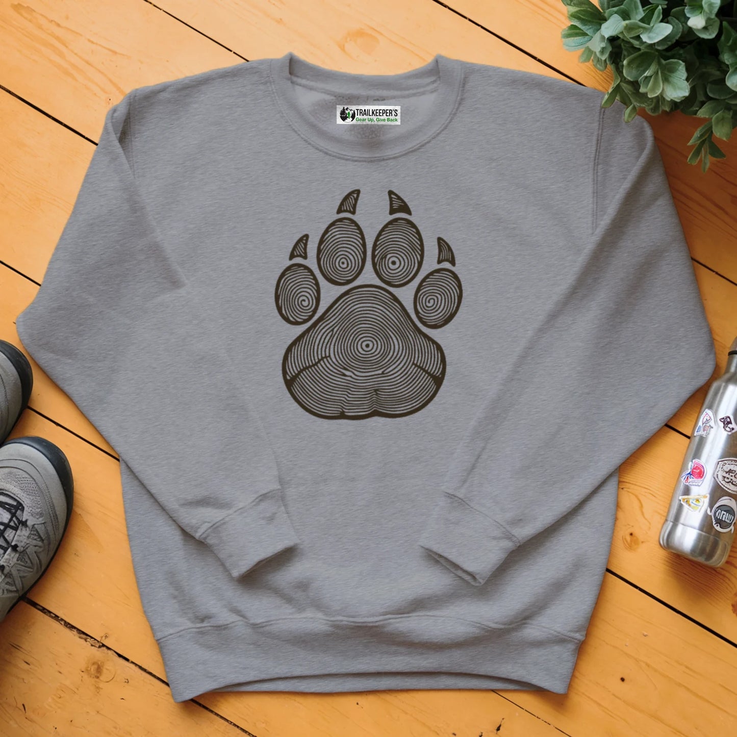 Wolf Paw Tree Rings Sweatshirt