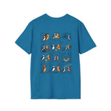 Owl And Puffin Camping T-Shirt