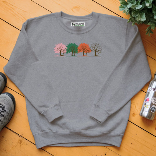 4 Seasons Trees Sweatshirt