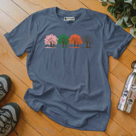 4 Seasons Trees T-Shirt