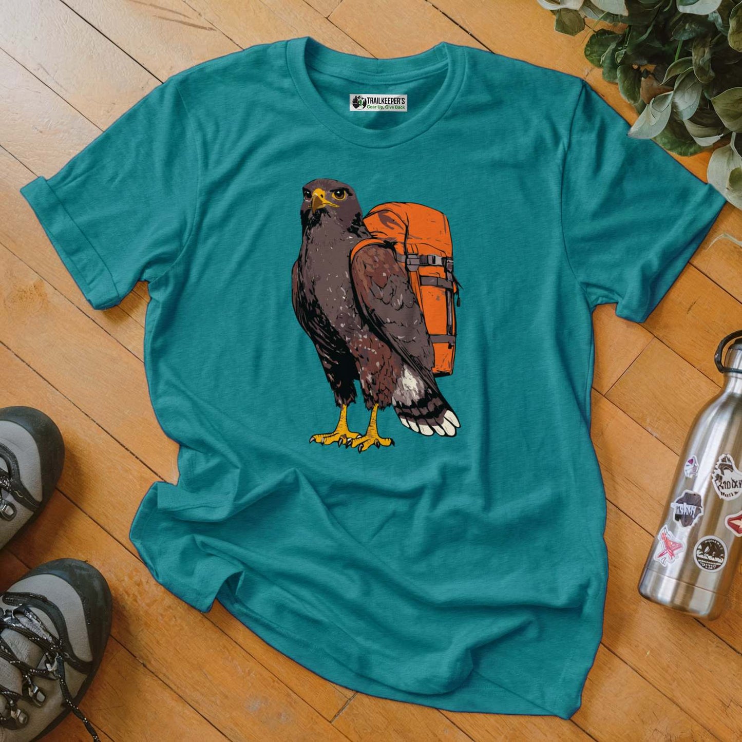 Harris's Hawk Backpacker T-Shirt