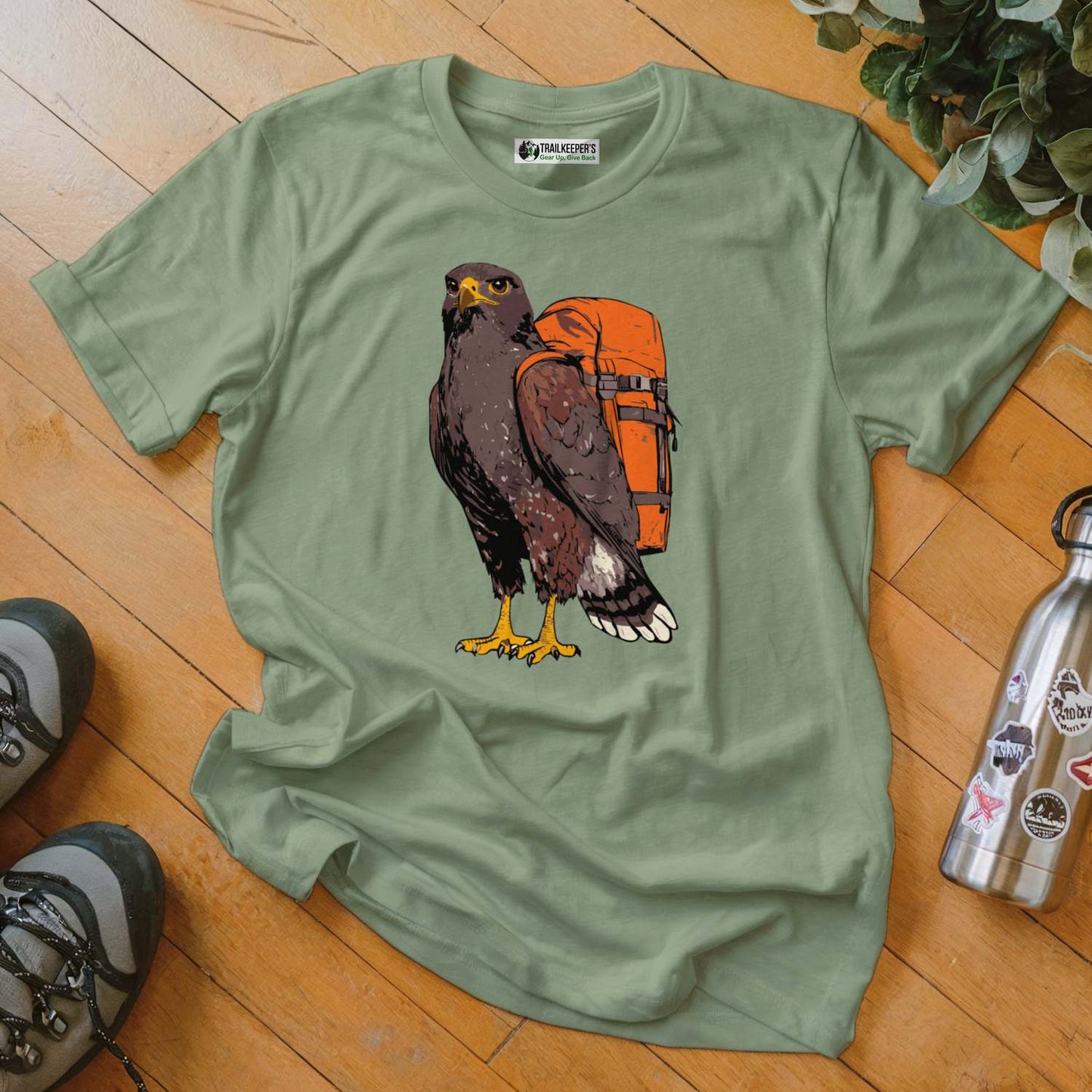 Harris's Hawk Backpacker T-Shirt