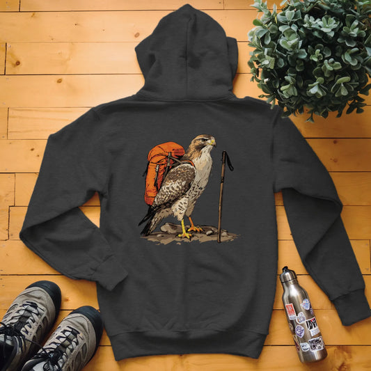 Alaskan Red-tailed Hawk Hoodie