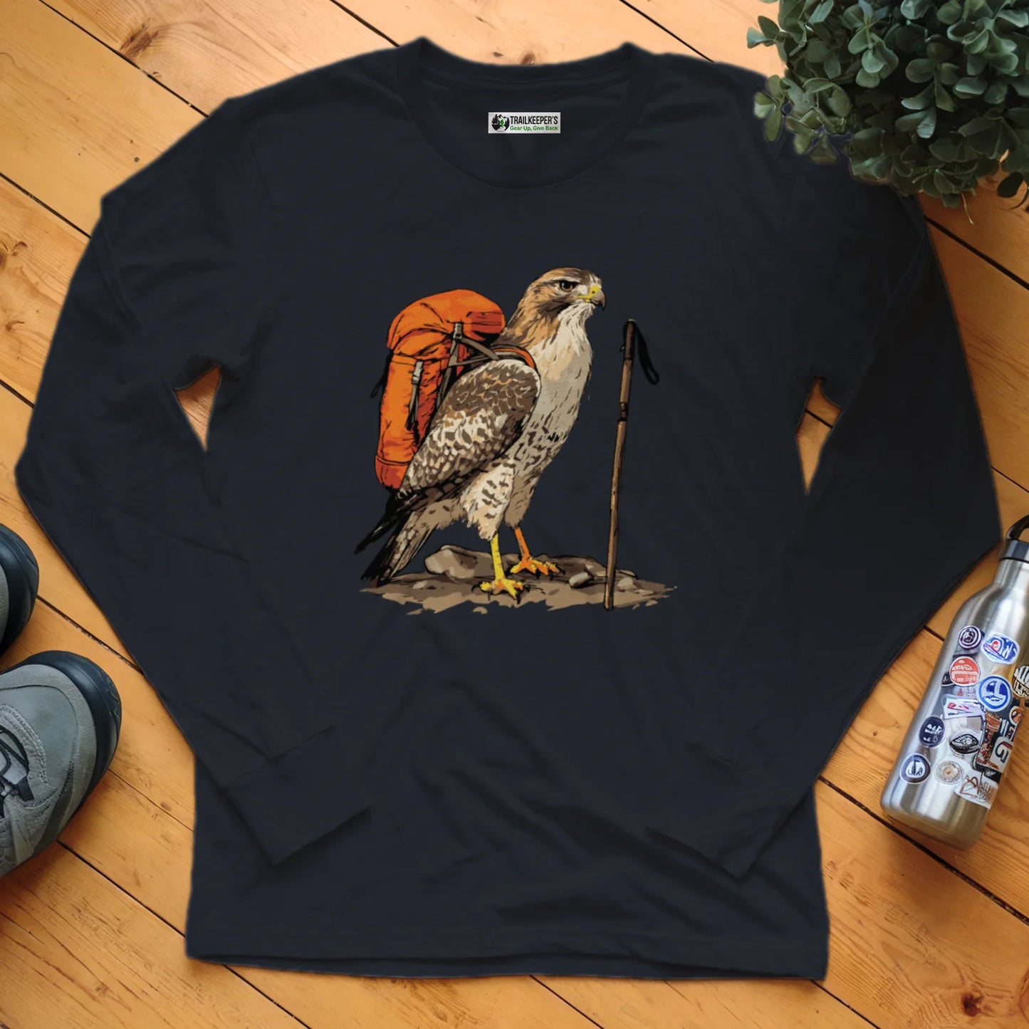 Alaskan Red-tailed Hawk Long Sleeve T-Shirt