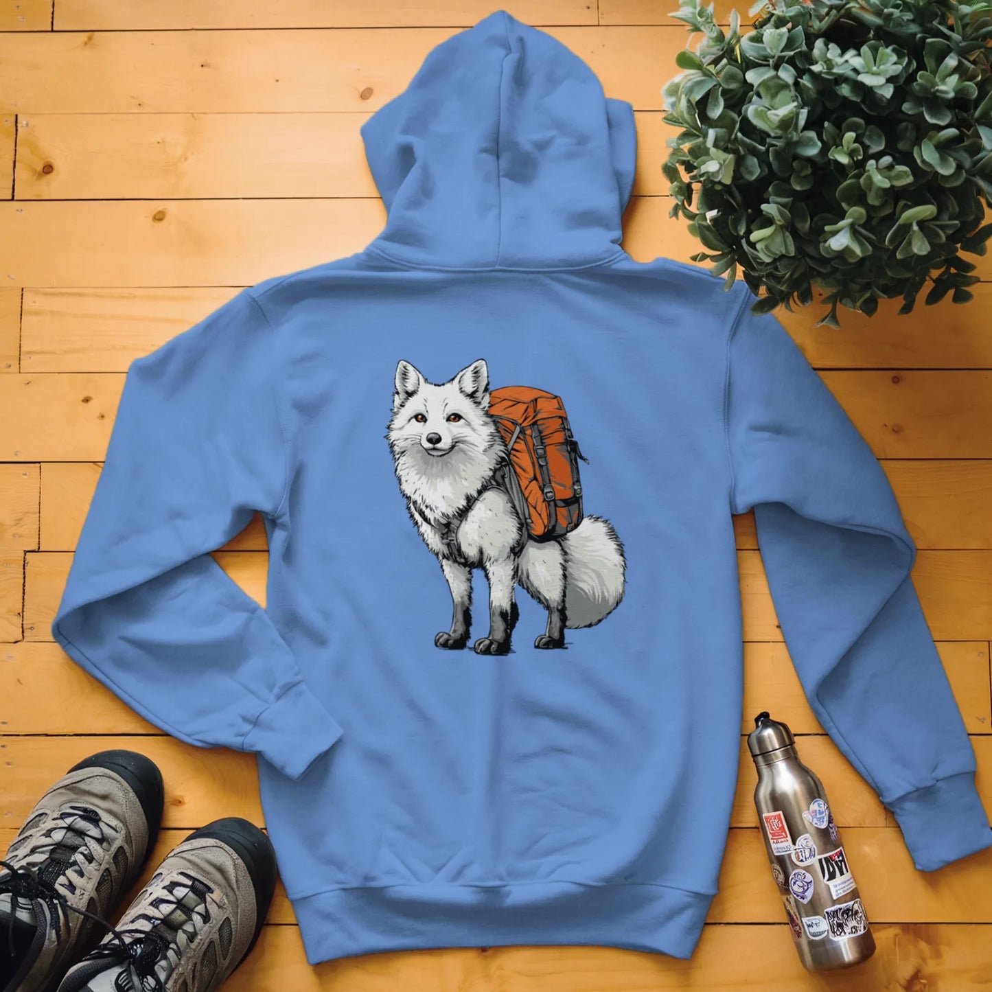 Arctic Fox Backpacker Hoodie