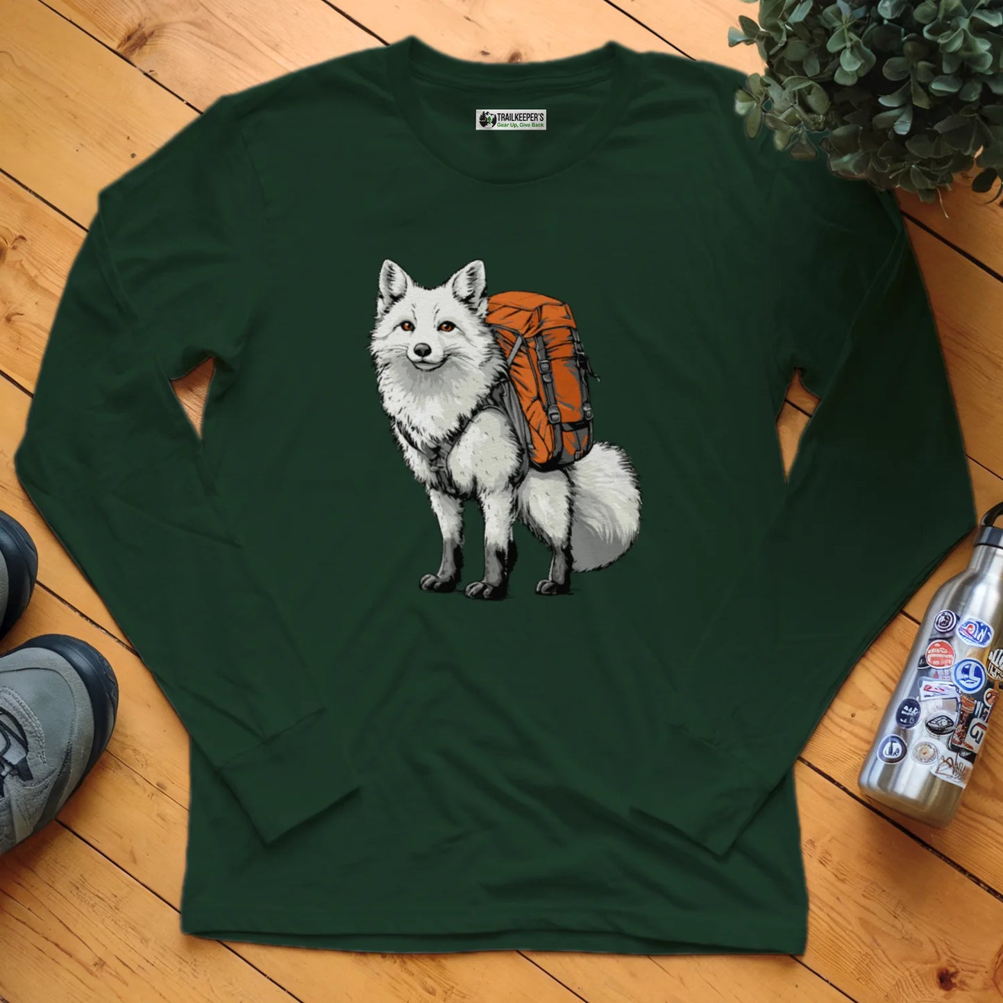 Arctic Fox Backpacker Long Sleeve T-Shirt