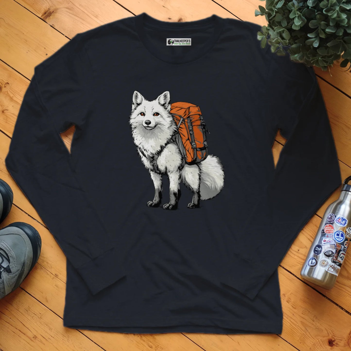 Arctic Fox Backpacker Long Sleeve T-Shirt