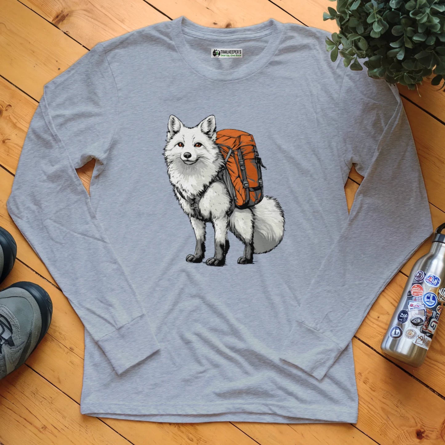Arctic Fox Backpacker Long Sleeve T-Shirt