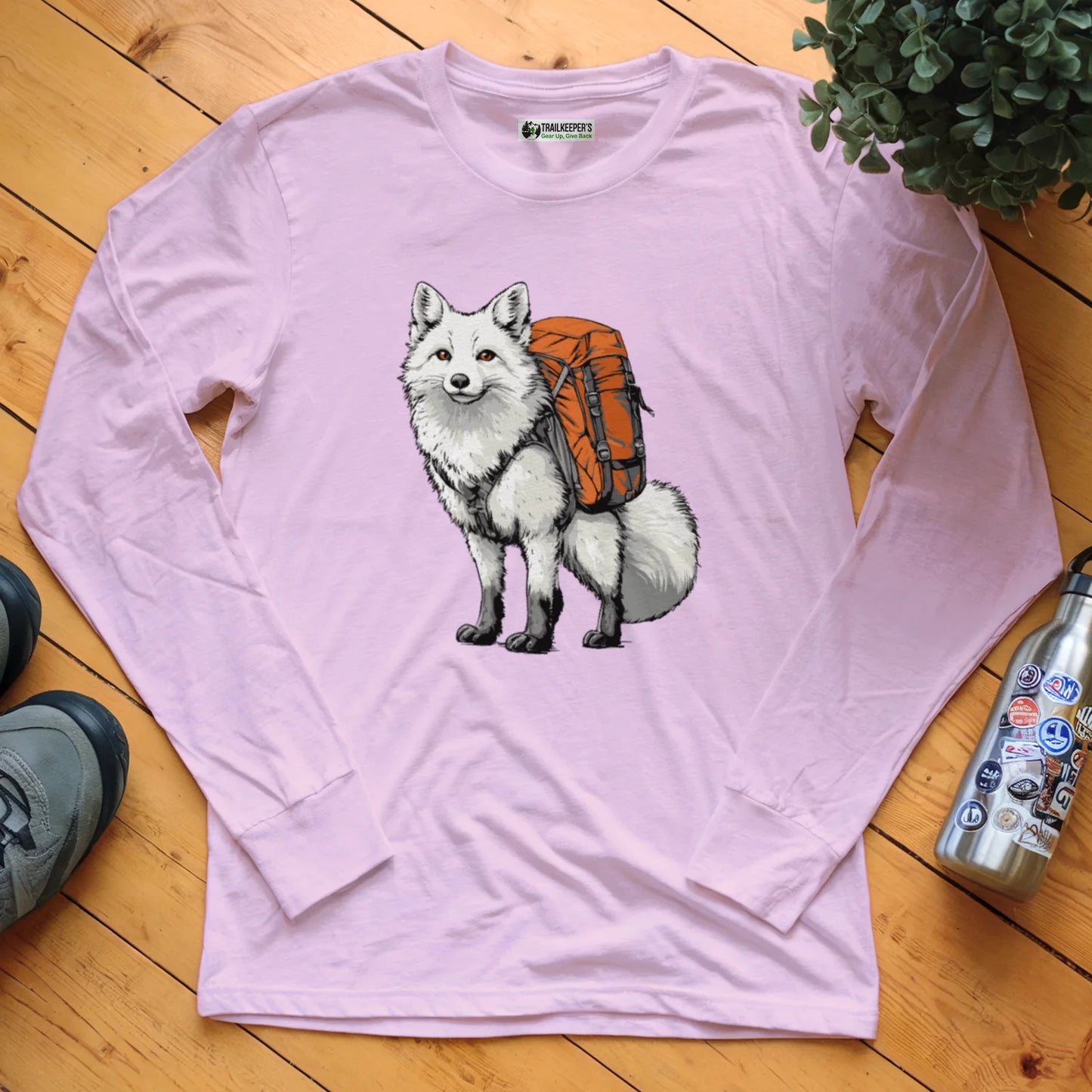 Arctic Fox Backpacker Long Sleeve T-Shirt