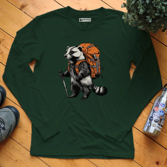 Badger Backpacker Long Sleeve T-Shirt