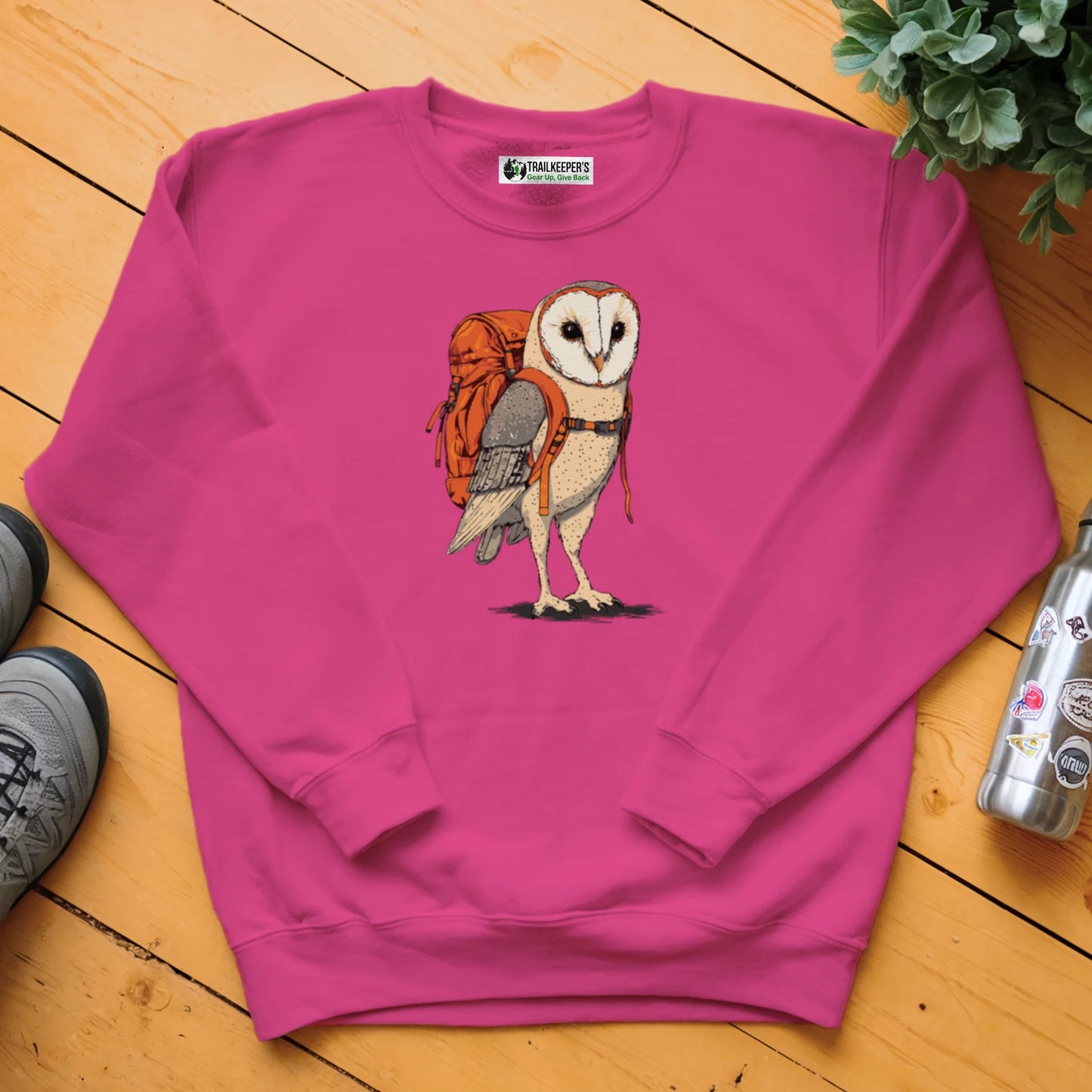 Barn Owl Backpacker Sweatshirt