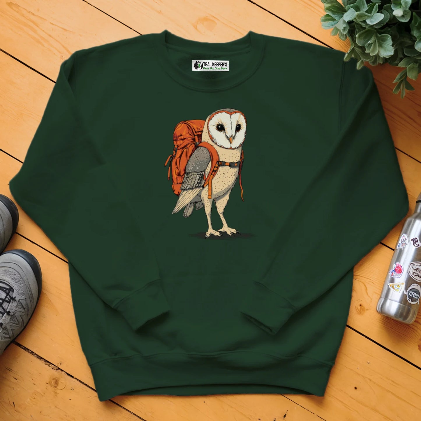 Barn Owl Backpacker Sweatshirt