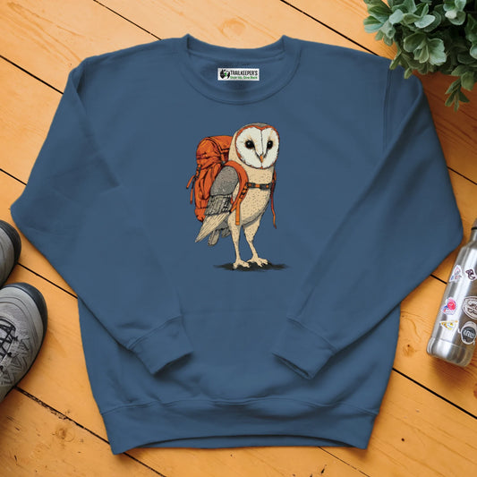 Barn Owl Backpacker Sweatshirt