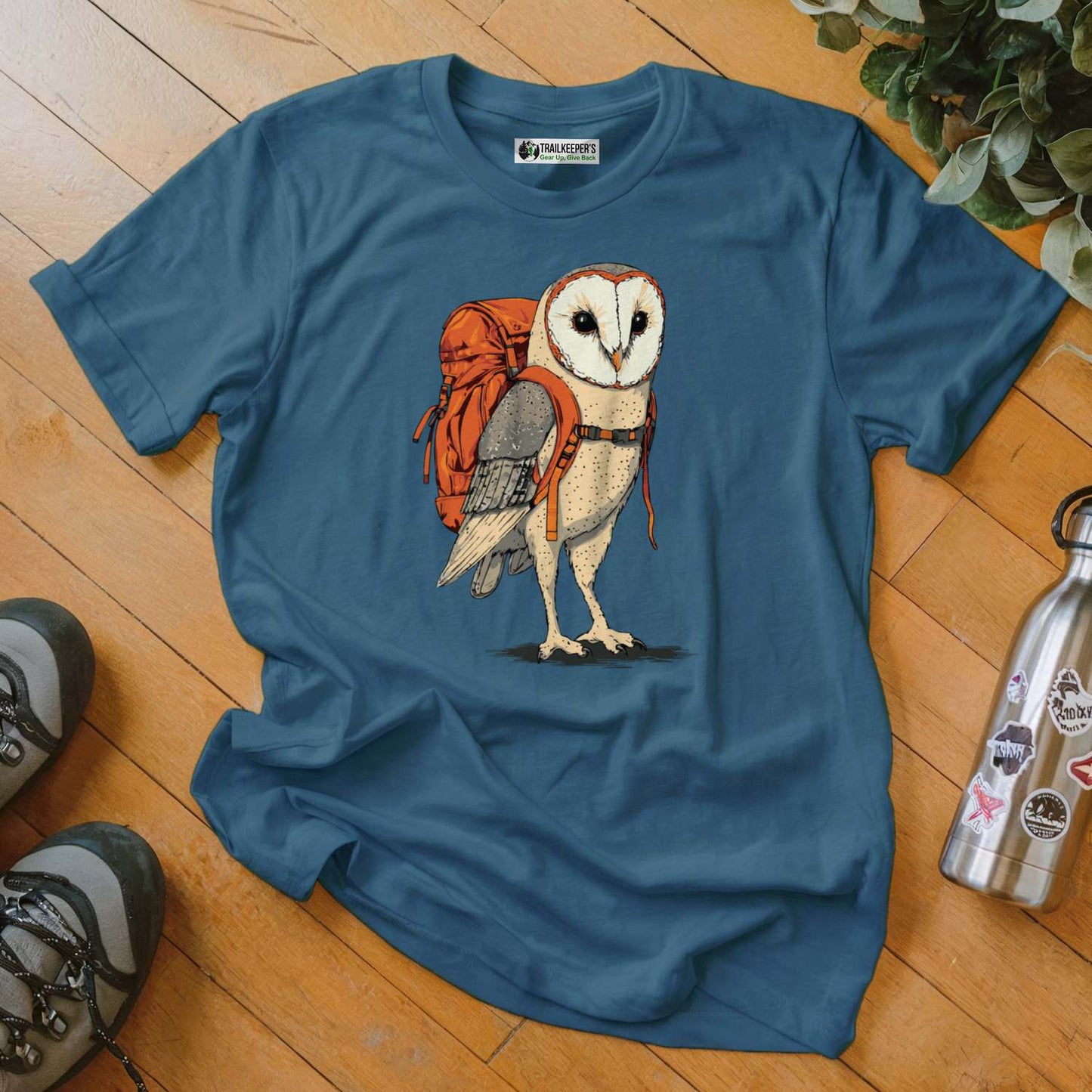 Barn Owl Backpacker T-Shirt