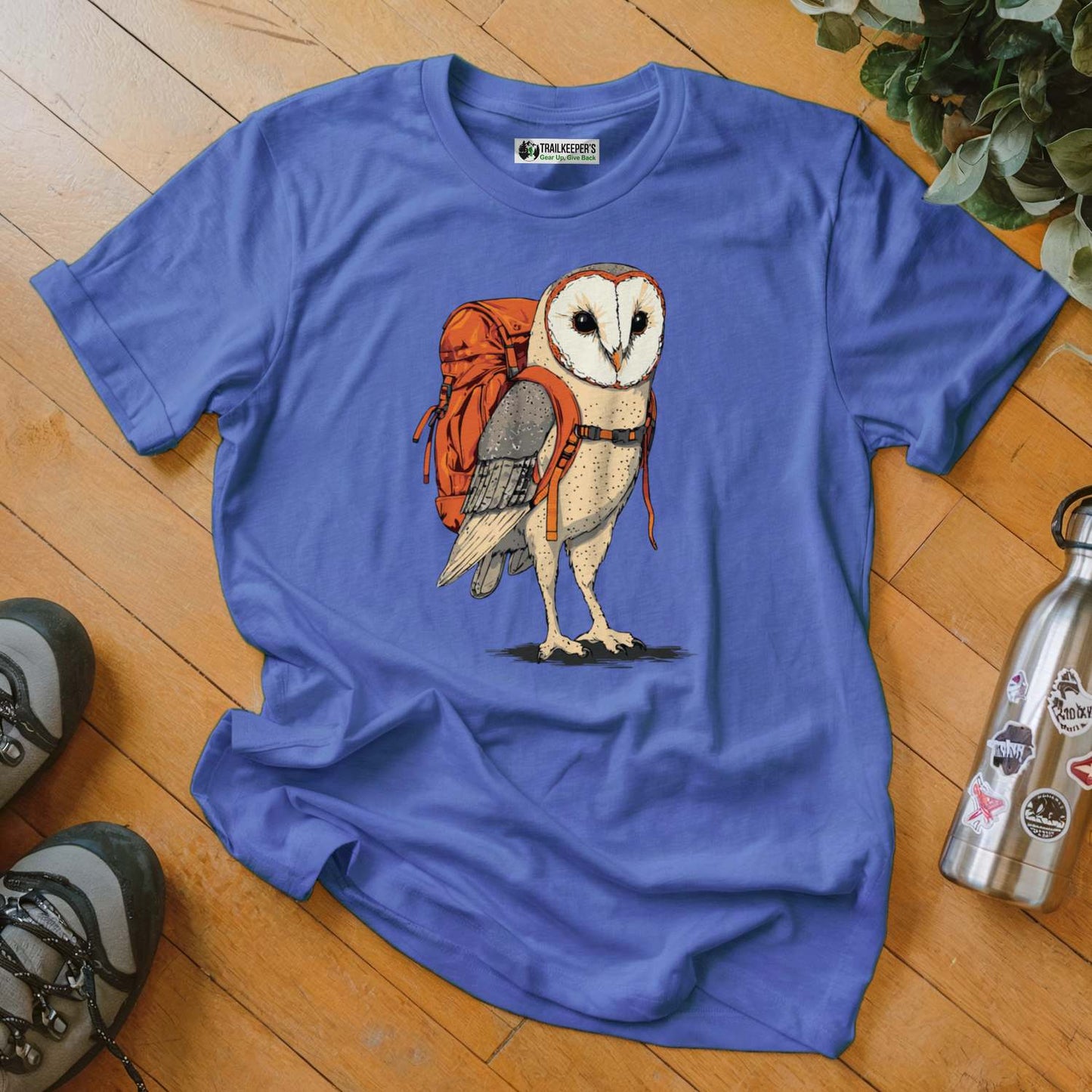 Barn Owl Backpacker T-Shirt