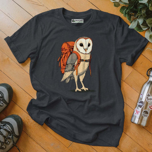 Barn Owl Backpacker T-Shirt