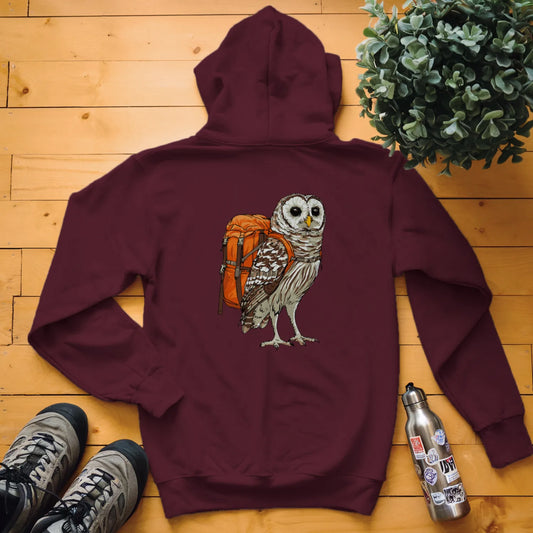 Barred Owl Backpacker Hoodie