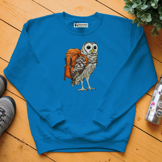 Barred Owl Backpacker Sweatshirt