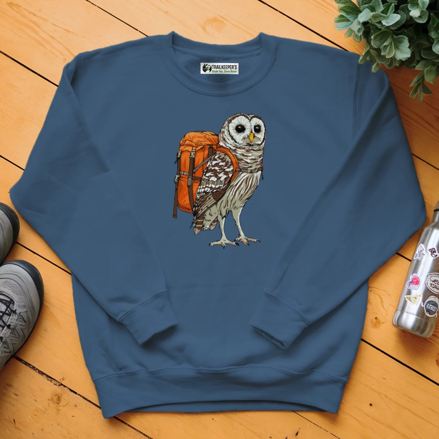 Barred Owl Backpacker Sweatshirt