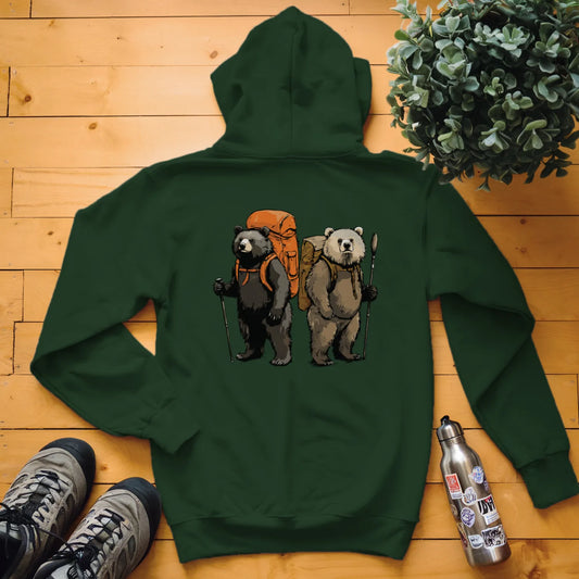 Bear Backpacker Buddies Hoodie