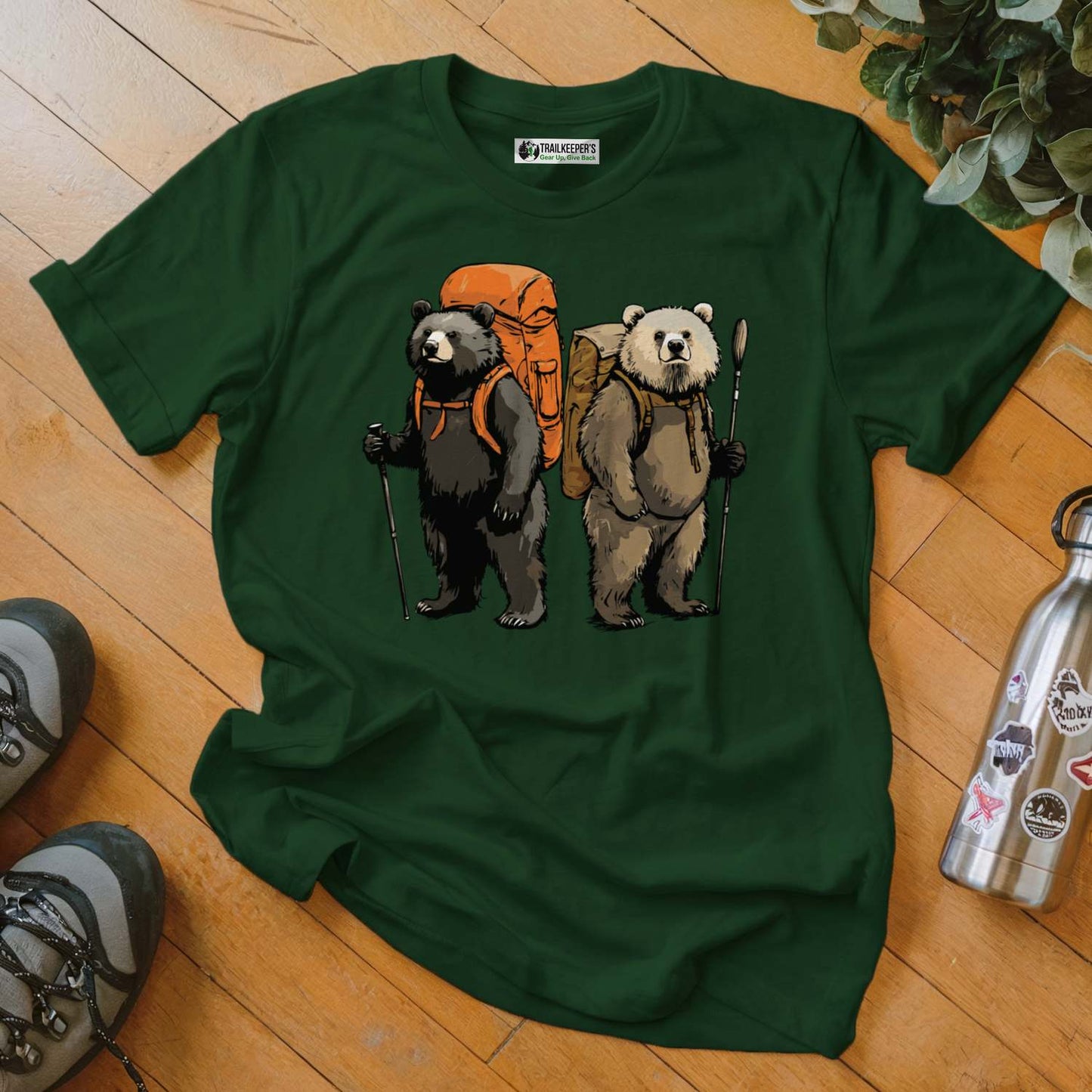 Bear Backpacker Buddies T-Shirt