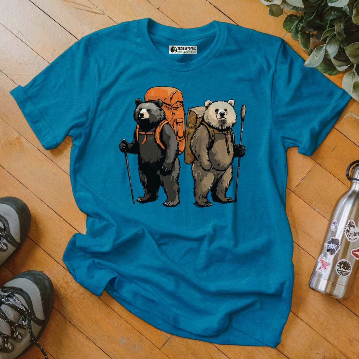 Bear Backpacker Buddies T-Shirt