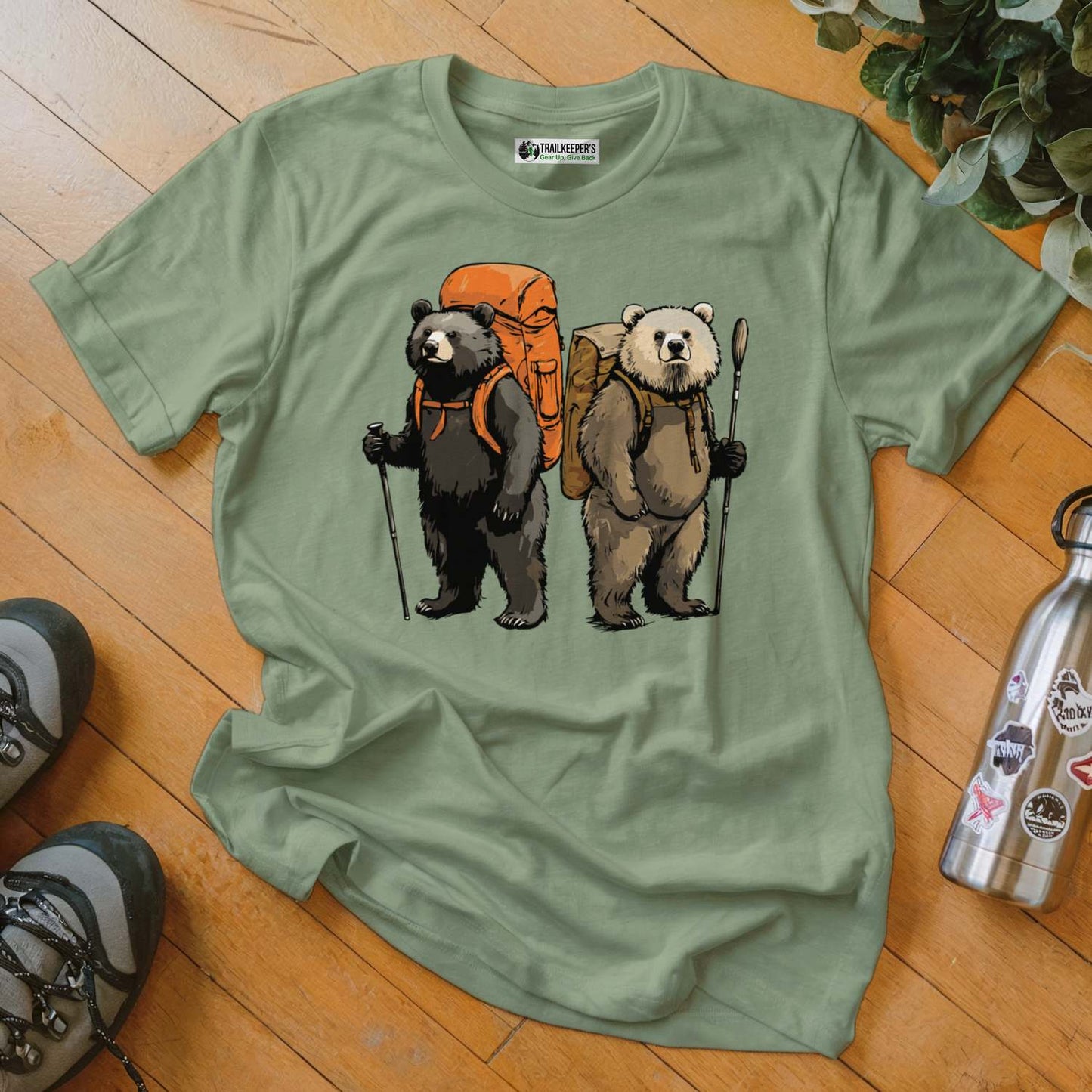 Bear Backpacker Buddies T-Shirt