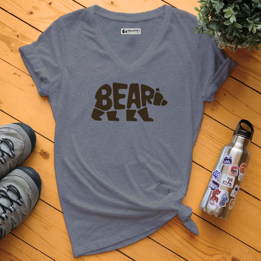 Bear Bear V-Neck T-Shirt