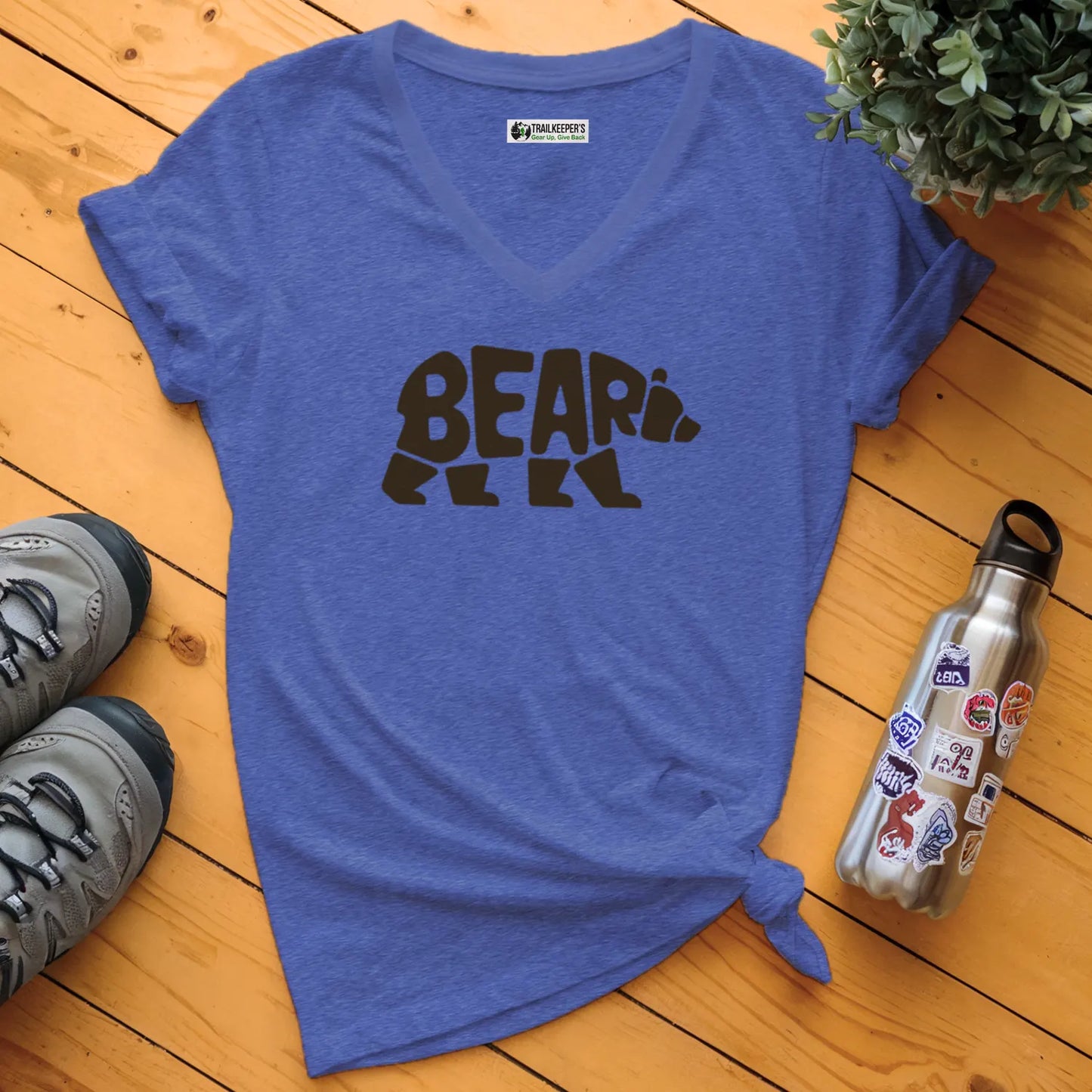 Bear Bear V-Neck T-Shirt