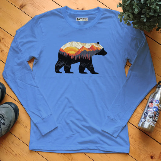 Bear Mountain Scenery Long Sleeve T-Shirt