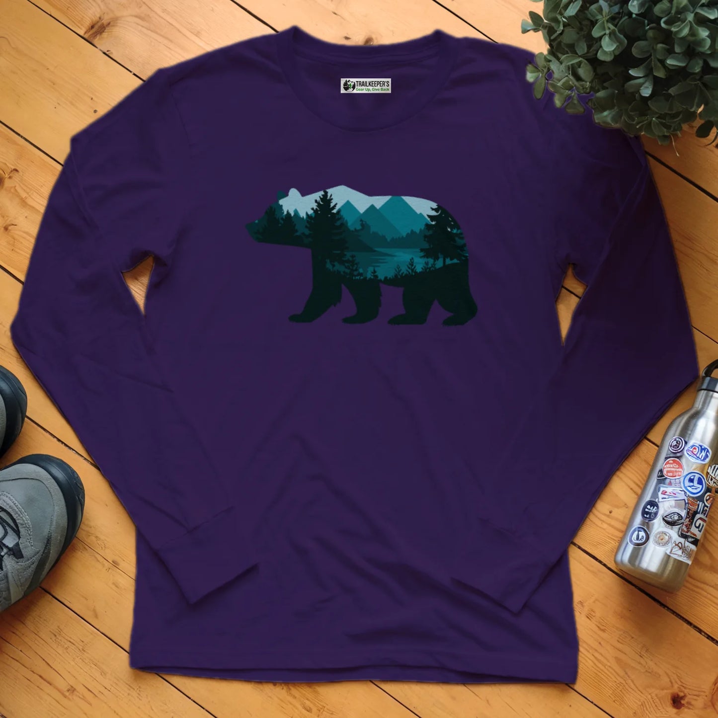 Bear Mountain Scenery Long Sleeve T-Shirt
