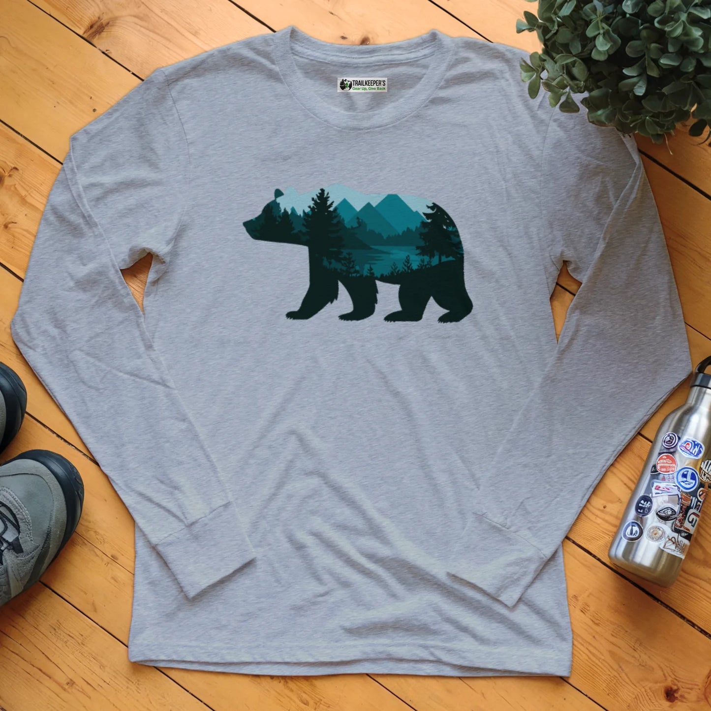 Bear Mountain Scenery Long Sleeve T-Shirt