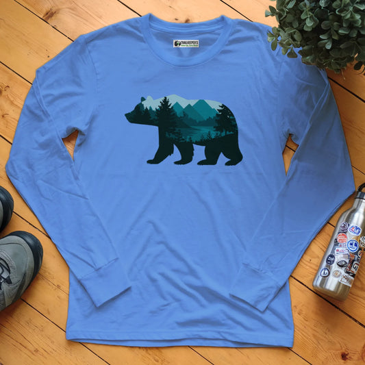 Bear Mountain Scenery Long Sleeve T-Shirt