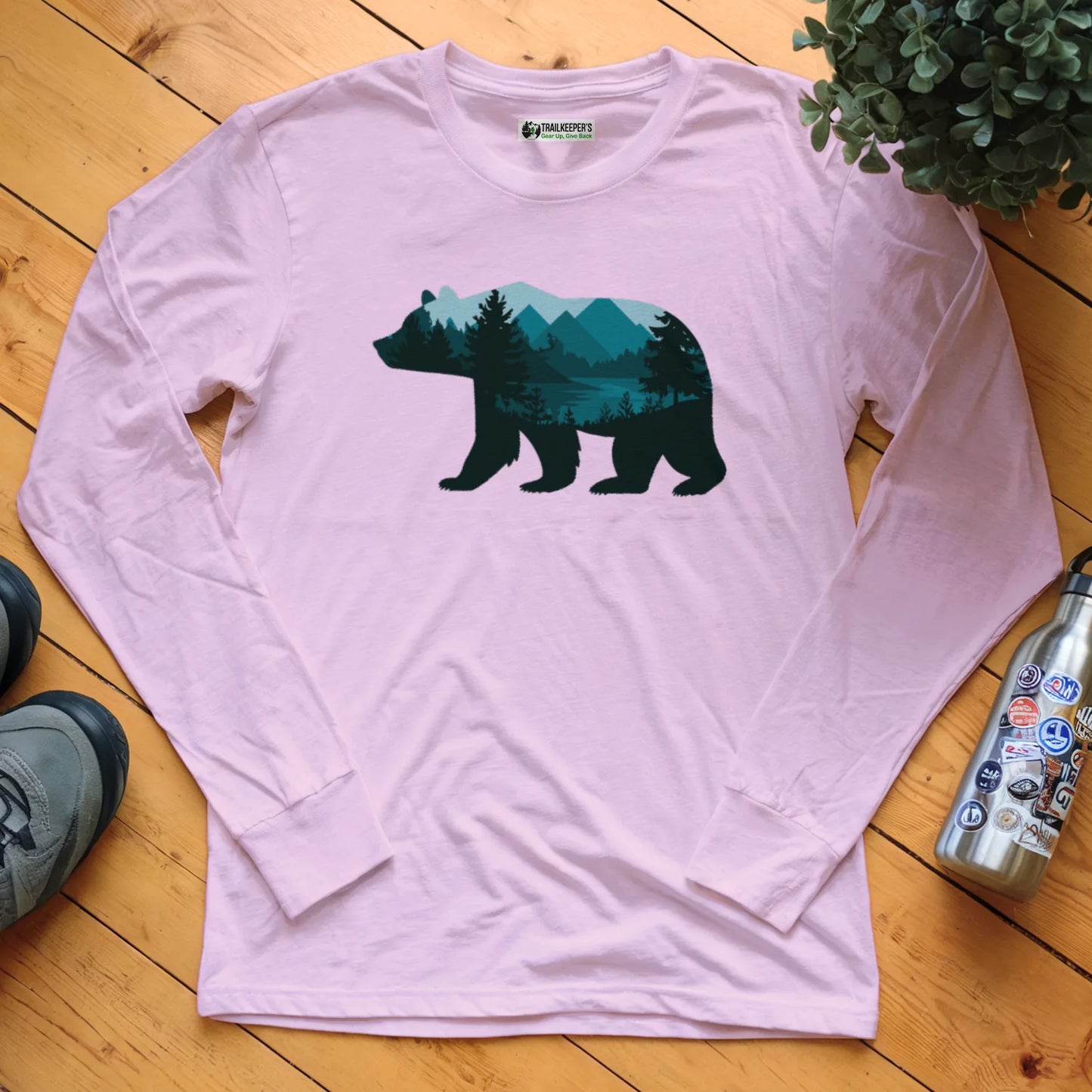 Bear Mountain Scenery Long Sleeve T-Shirt