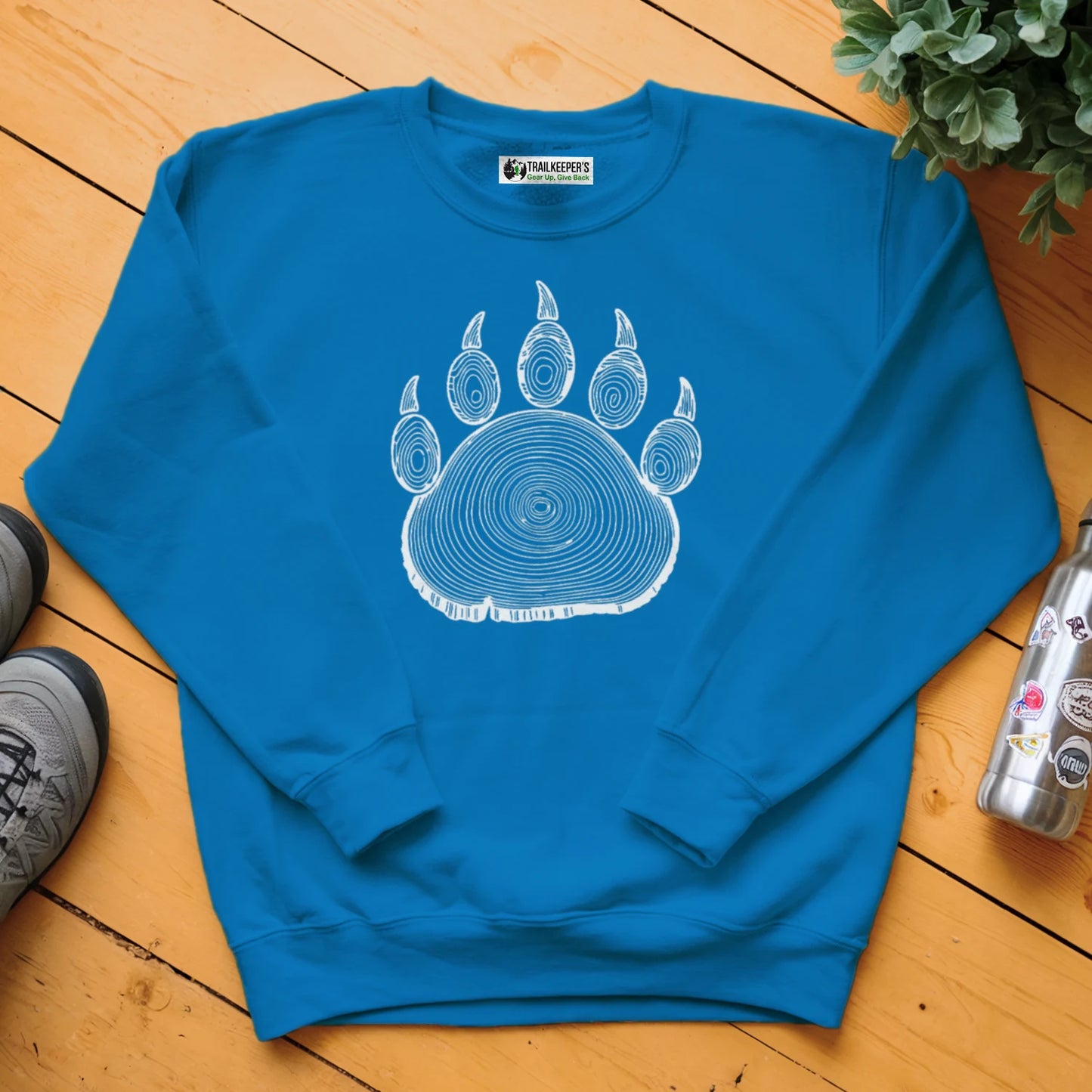Bear Paw Tree Rings Sweatshirt