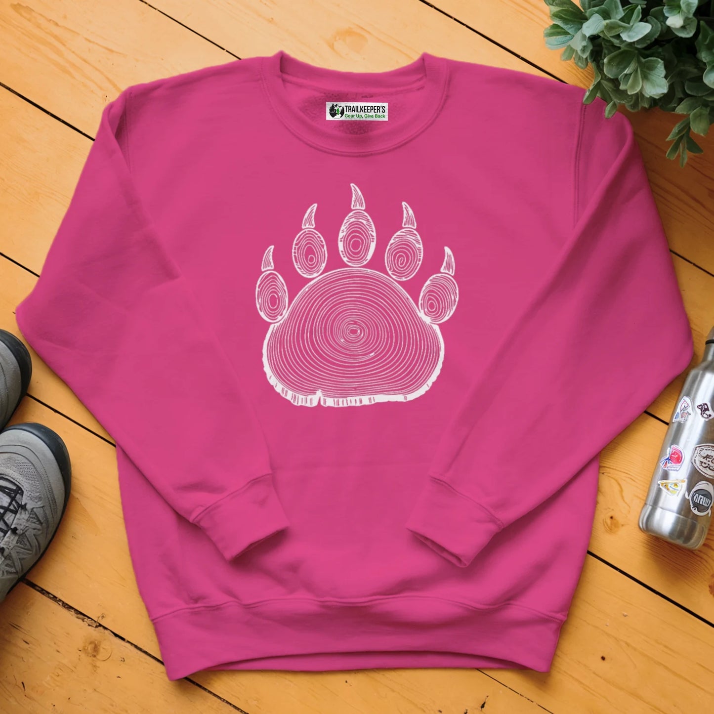 Bear Paw Tree Rings Sweatshirt
