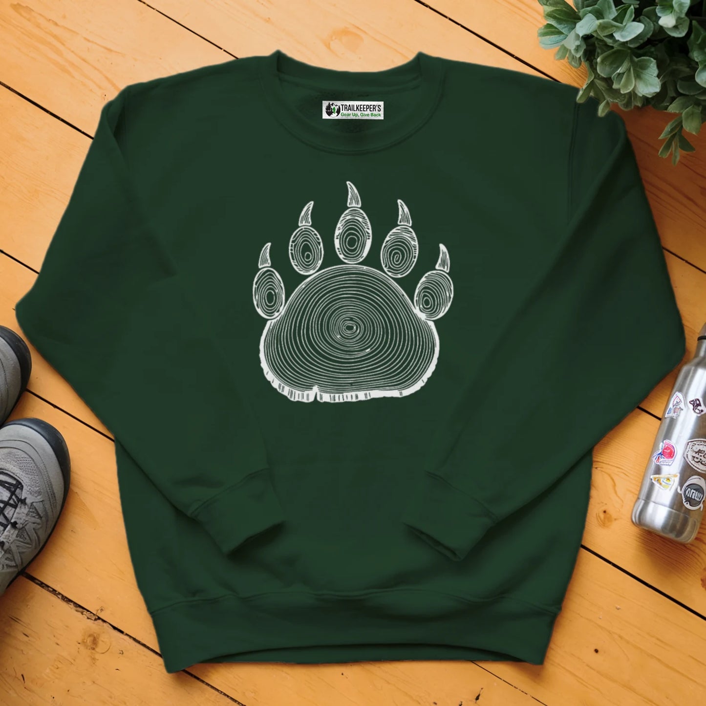 Bear Paw Tree Rings Sweatshirt
