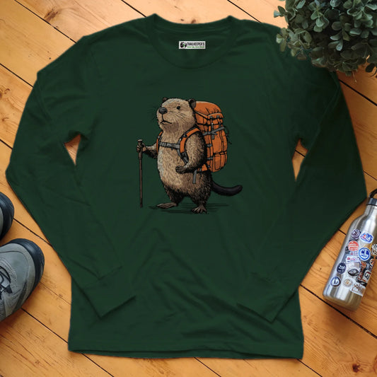 Beaver Backpacker Long Sleeve T-Shirt