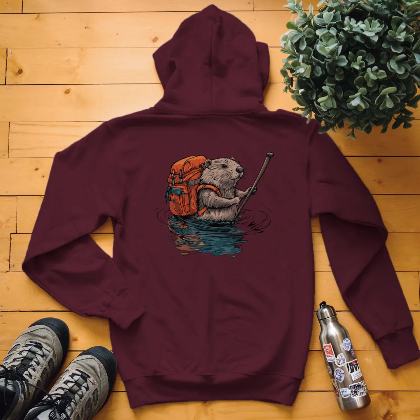 Beaver Backpacker Fording River Hoodie