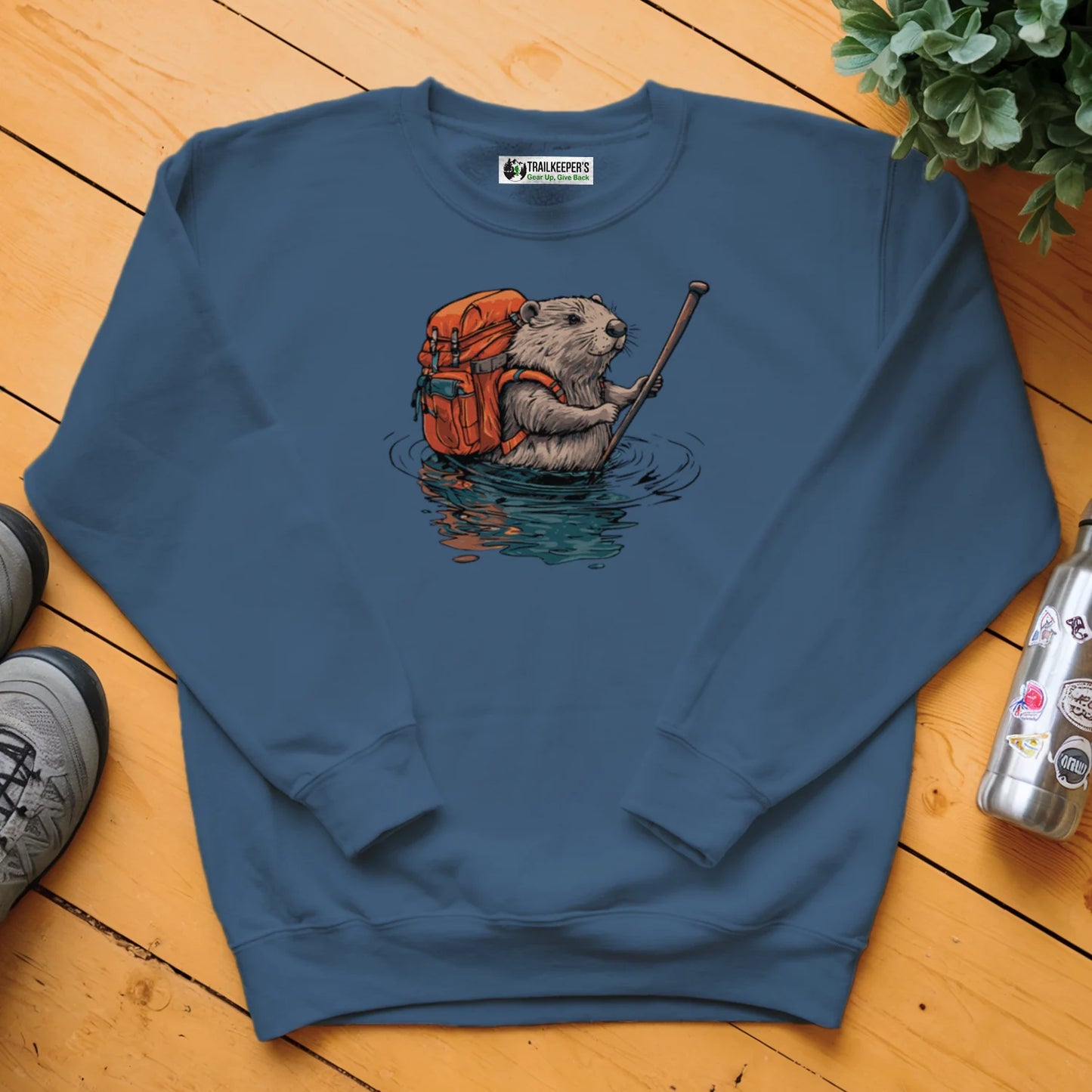 Beaver Backpacker Fording River Sweatshirt