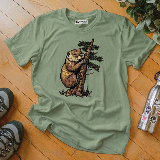Beaver Tree Hugger T-Shirt
