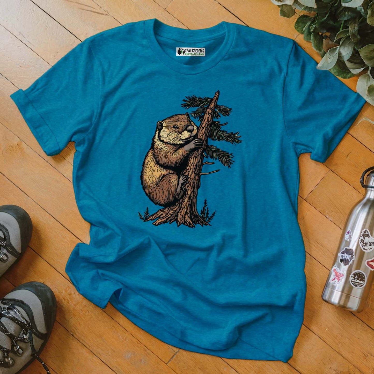 Beaver Tree Hugger T-Shirt
