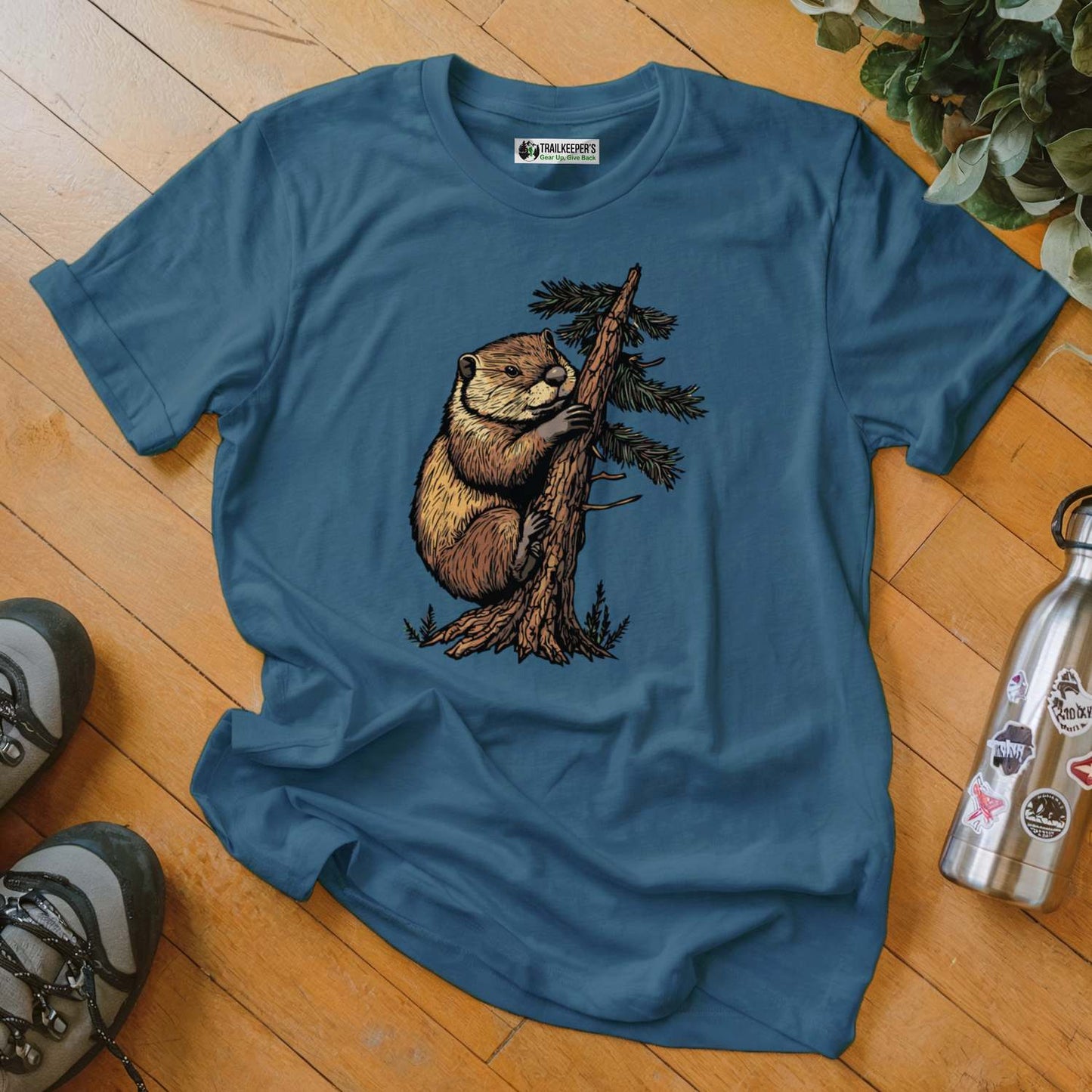 Beaver Tree Hugger T-Shirt